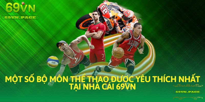 Một số bộ môn thể thao được yêu thích nhất tại nhà cái 69VN