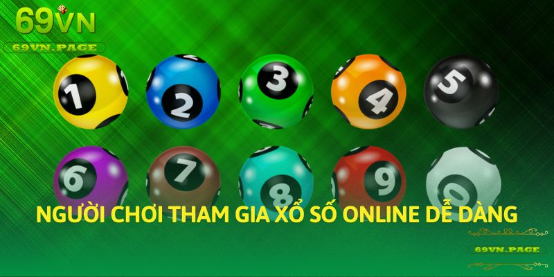 Người Chơi Tham Gia Xổ Số Online Dễ Dàng