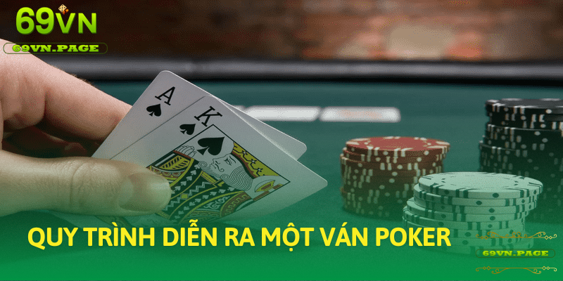 Quy trình diễn ra một ván Poker